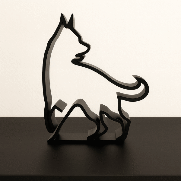 FIGURKA DEKORACYJNA "WOLF"