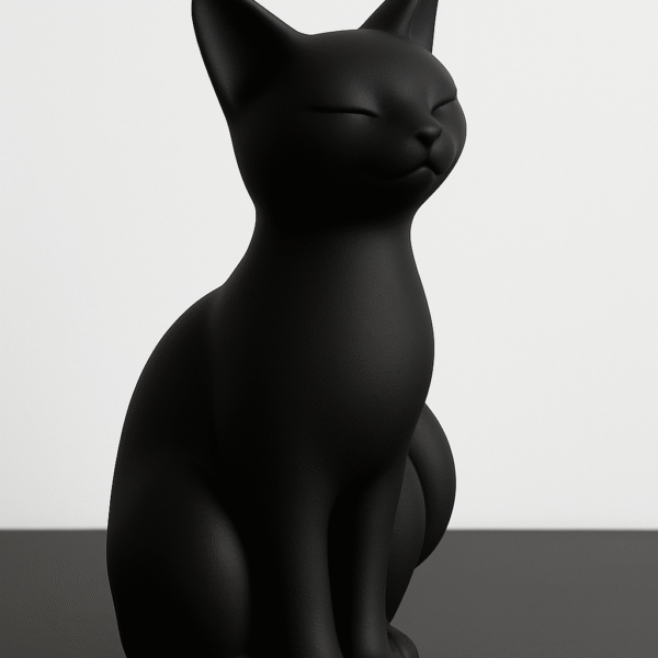 FIGURKA DEKORACYJNA "NOCTIS CAT"